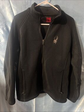 Spyder Men's Stryke Fleece Core Sweater Size M black